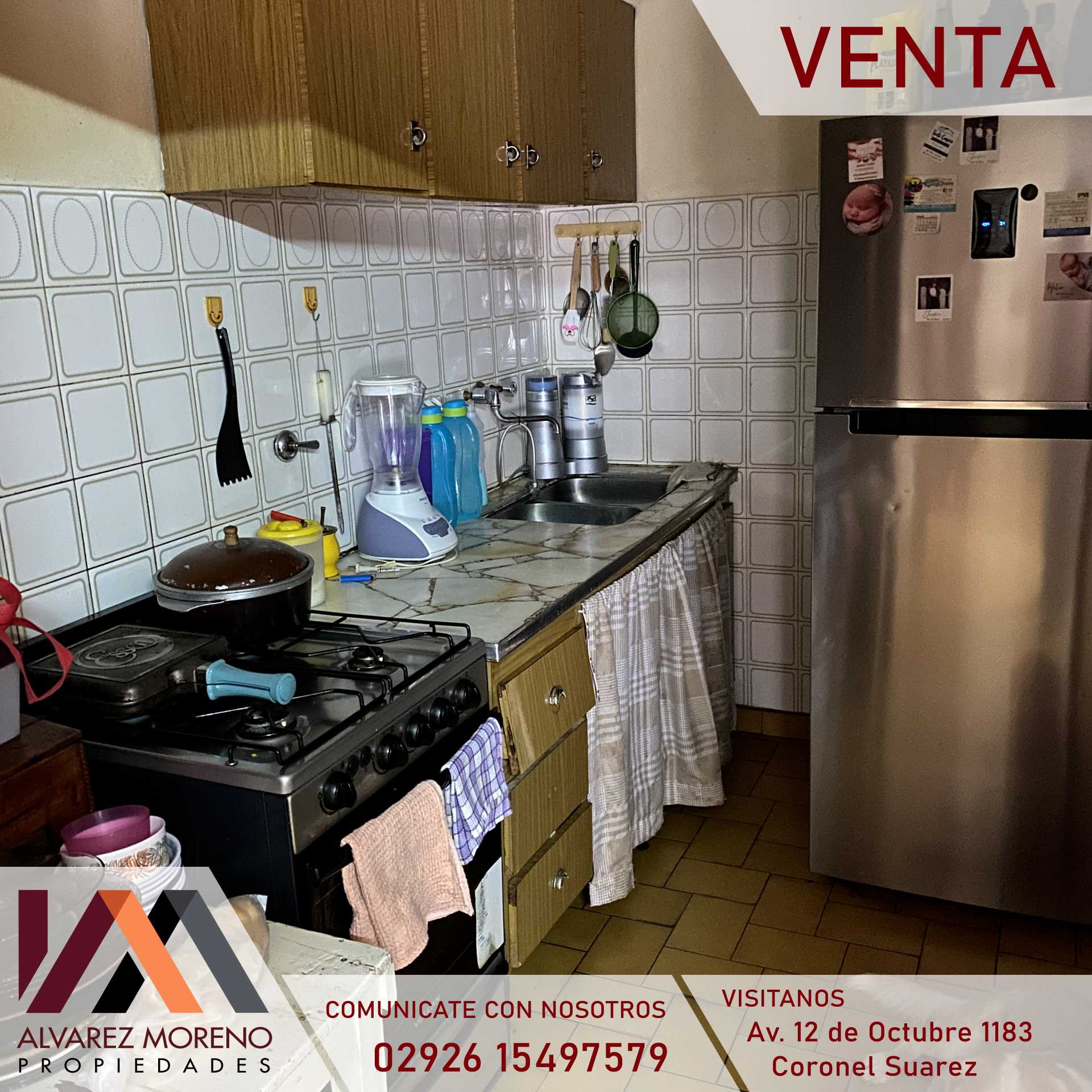 Alvarez Moreno Propiedades - Brinda asesoramiento y soluciones a nuestros clientes en lo que se refiera al mercado inmobiliario. Ventas, tasaciones, alquileres de todo tipo de propiedadesLocal Comercial+ Departamento en Planta Alta