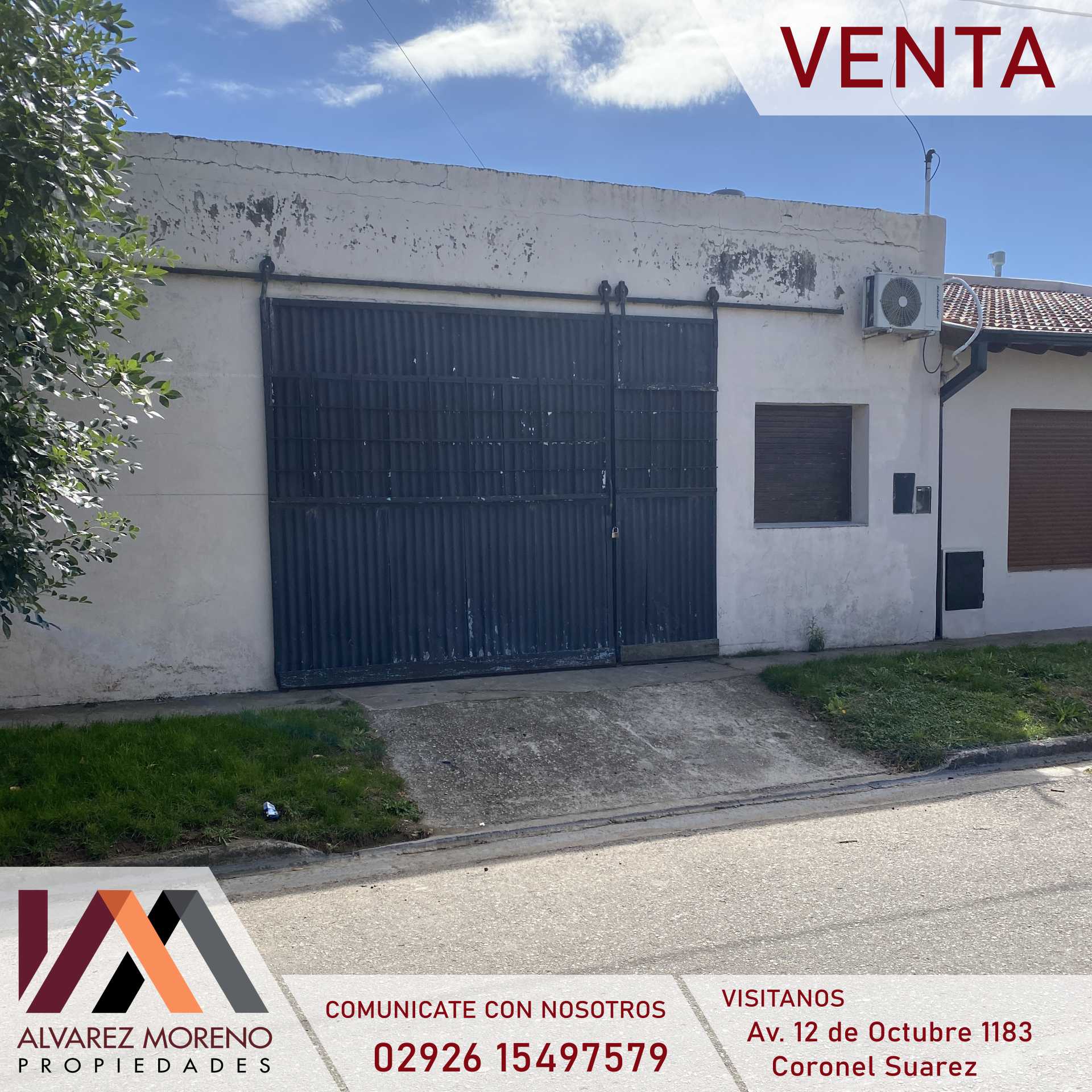 Alvarez Moreno Propiedades - Brinda asesoramiento y soluciones a nuestros clientes en lo que se refiera al mercado inmobiliario. Ventas, tasaciones, alquileres de todo tipo de propiedadesCasa en muy buen estado + Local/Dpto + Galpón
