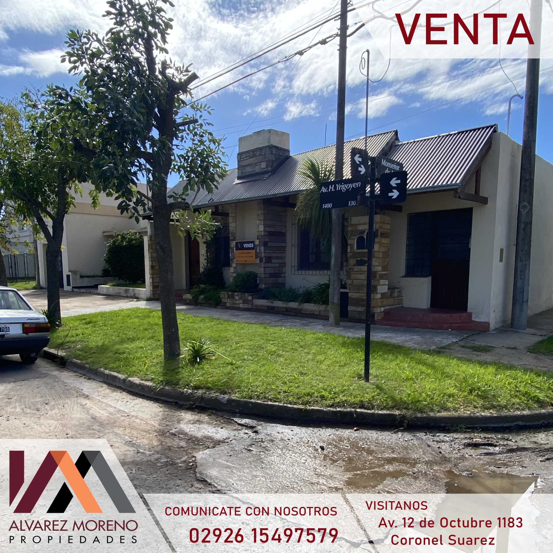 Alvarez Moreno Propiedades - Brinda asesoramiento y soluciones a nuestros clientes en lo que se refiera al mercado inmobiliario. Ventas, tasaciones, alquileres de todo tipo de propiedadesCasa en muy buen estado + Local/Dpto + Galpón