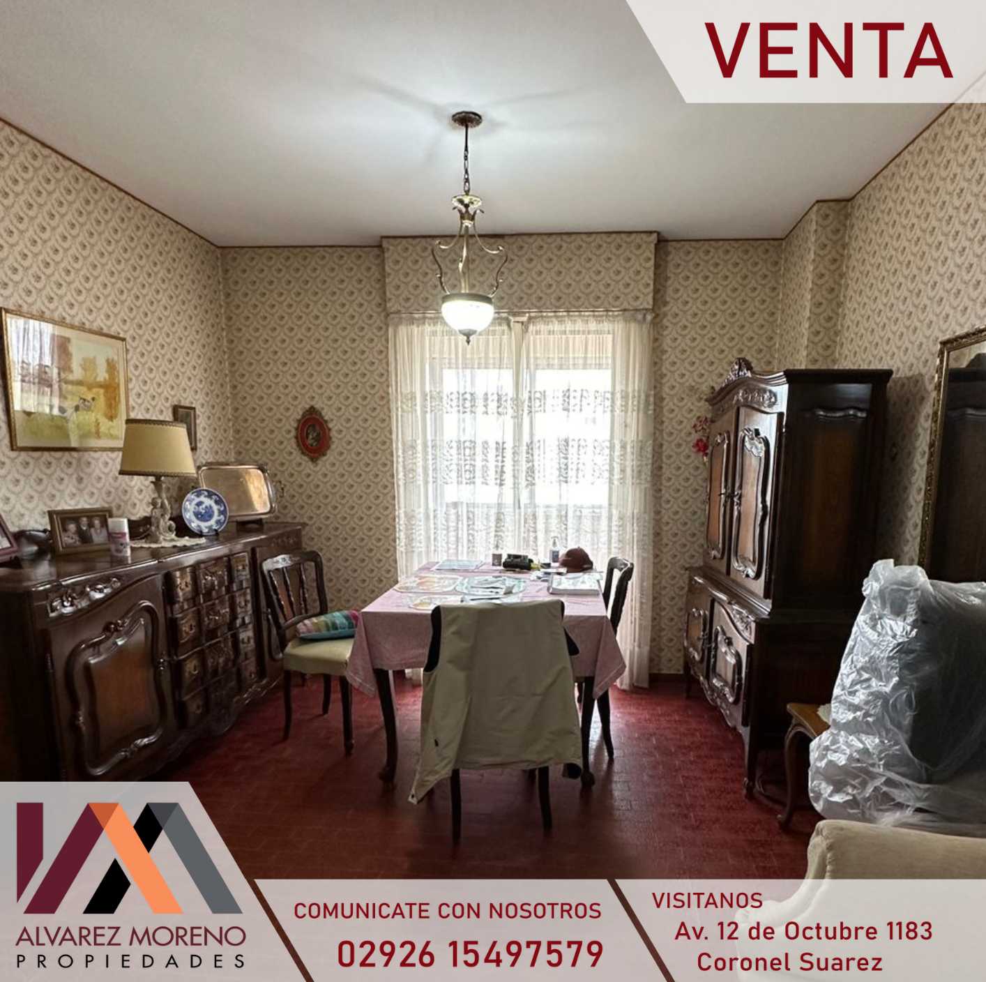 Alvarez Moreno Propiedades - Brinda asesoramiento y soluciones a nuestros clientes en lo que se refiera al mercado inmobiliario. Ventas, tasaciones, alquileres de todo tipo de propiedadesDEPTO EN  EDIFICIO LAMADRID Y VILLEGAS