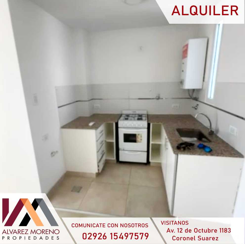 Alvarez Moreno Propiedades - Brinda asesoramiento y soluciones a nuestros clientes en lo que se refiera al mercado inmobiliario. Ventas, tasaciones, alquileres de todo tipo de propiedadesHERMOSO DEPTO EN BAHIA BLANCA!