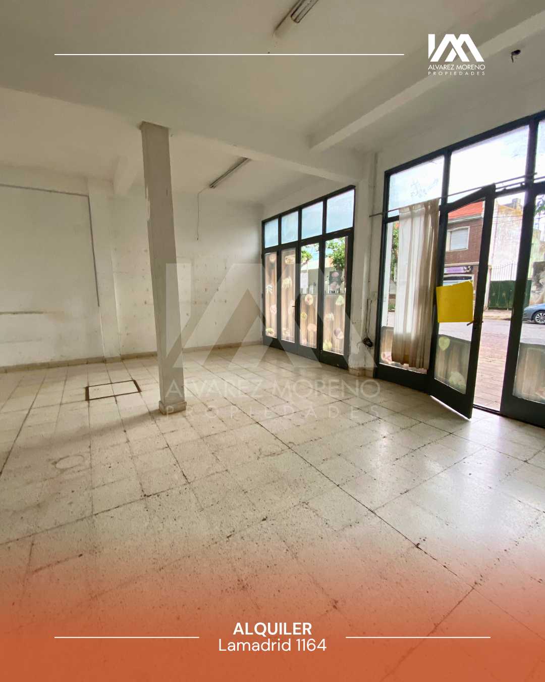 Alvarez Moreno Propiedades - Brinda asesoramiento y soluciones a nuestros clientes en lo que se refiera al mercado inmobiliario. Ventas, tasaciones, alquileres de todo tipo de propiedades$900.000- EXCELENTE LOCAL CON EXPOSICION