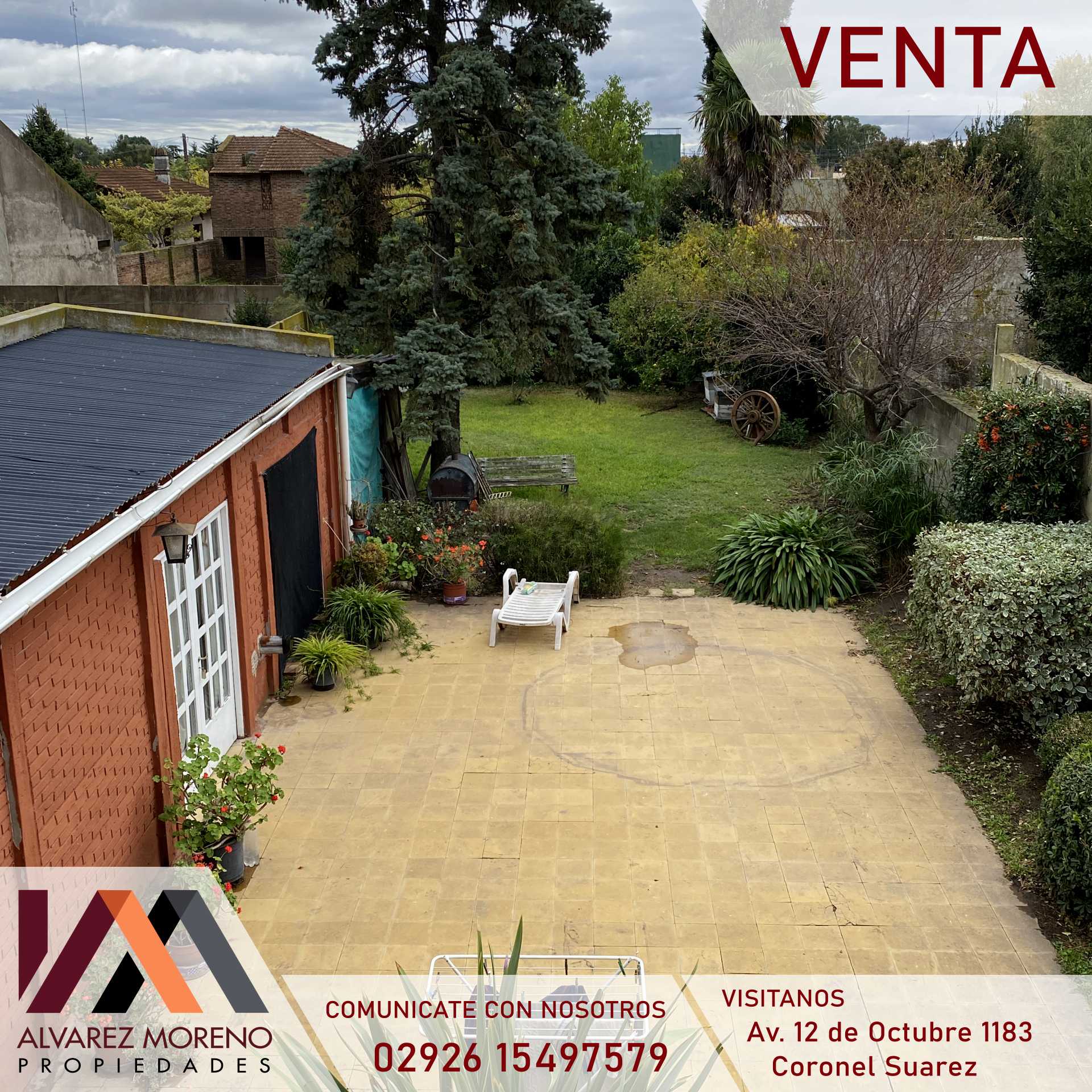 Alvarez Moreno Propiedades - Brinda asesoramiento y soluciones a nuestros clientes en lo que se refiera al mercado inmobiliario. Ventas, tasaciones, alquileres de todo tipo de propiedadesEN VENTA! Casa tipo chalet