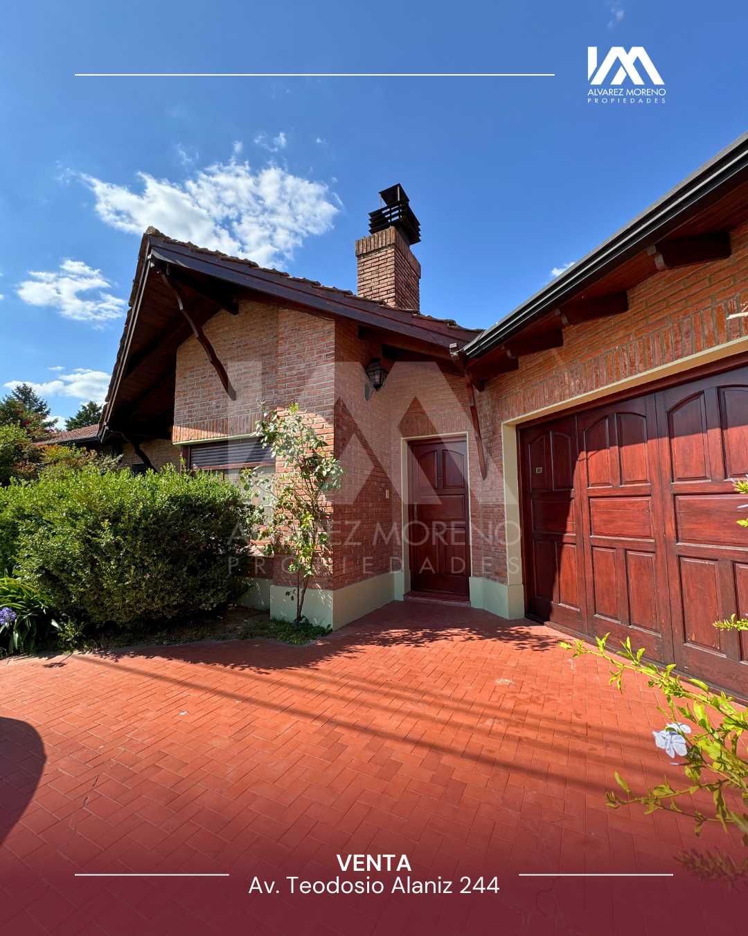 Alvarez Moreno Propiedades - Brinda asesoramiento y soluciones a nuestros clientes en lo que se refiera al mercado inmobiliario. Ventas, tasaciones, alquileres de todo tipo de propiedadesHERMOSA CASA EN BARRIO RESIDENCIAL
