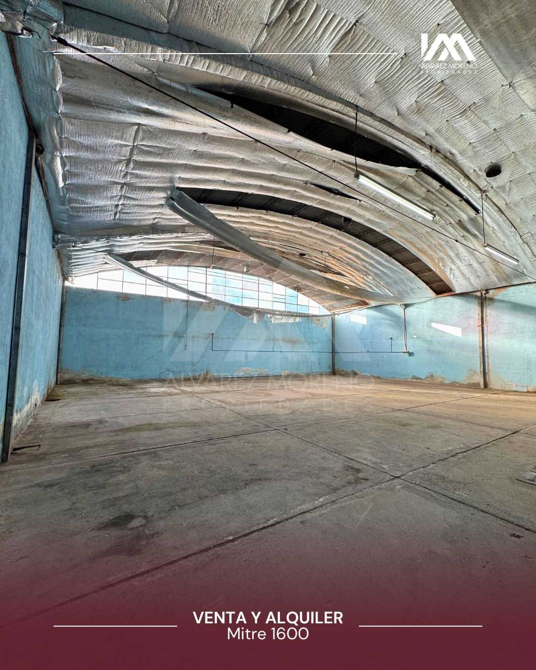 Alvarez Moreno Propiedades - Brinda asesoramiento y soluciones a nuestros clientes en lo que se refiera al mercado inmobiliario. Ventas, tasaciones, alquileres de todo tipo de propiedadesGALPON DE 470 MTS CDOS EN VENTA