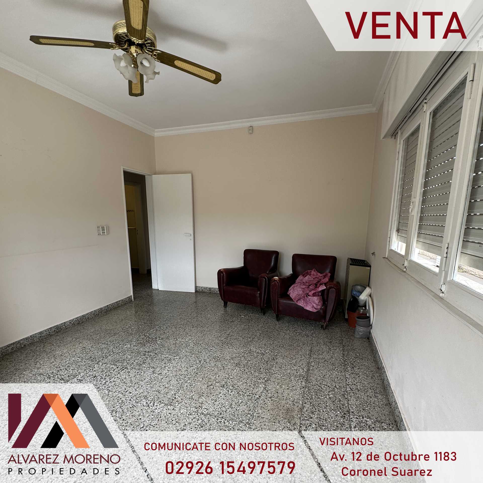 Alvarez Moreno Propiedades - Brinda asesoramiento y soluciones a nuestros clientes en lo que se refiera al mercado inmobiliario. Ventas, tasaciones, alquileres de todo tipo de propiedades90.000.     EN VENTA! Hermosa casa sobre calle Harriot al 1000