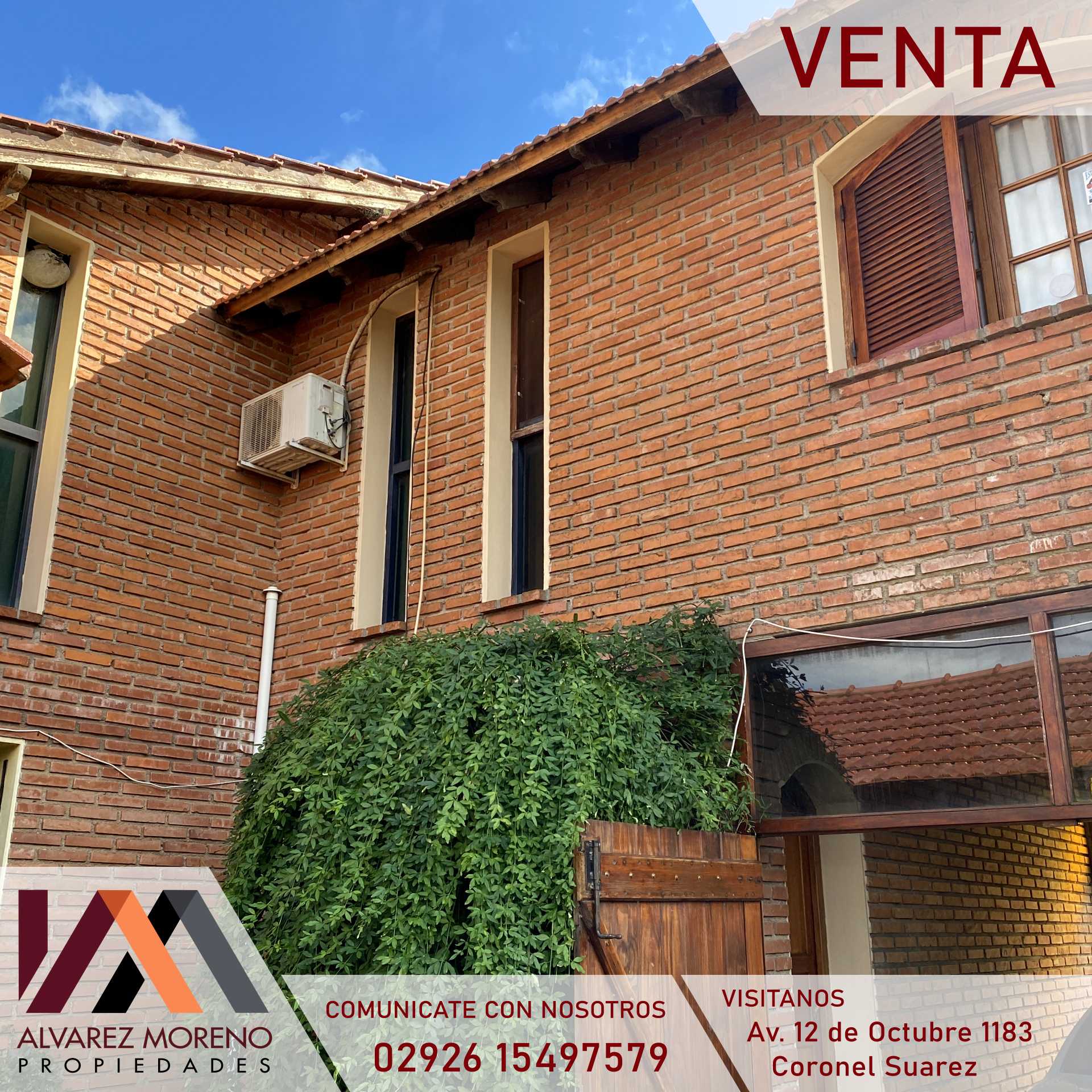 Alvarez Moreno Propiedades - Brinda asesoramiento y soluciones a nuestros clientes en lo que se refiera al mercado inmobiliario. Ventas, tasaciones, alquileres de todo tipo de propiedadesEN VENTA! Casa tipo chalet