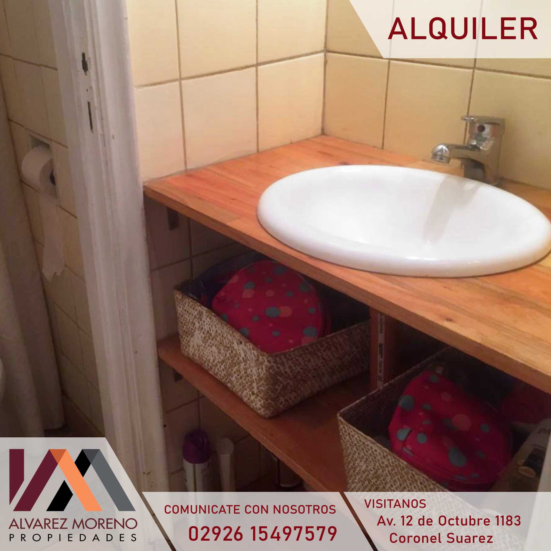 Alvarez Moreno Propiedades - Brinda asesoramiento y soluciones a nuestros clientes en lo que se refiera al mercado inmobiliario. Ventas, tasaciones, alquileres de todo tipo de propiedades!Monoambiente en Ciudad de Buenos Aires