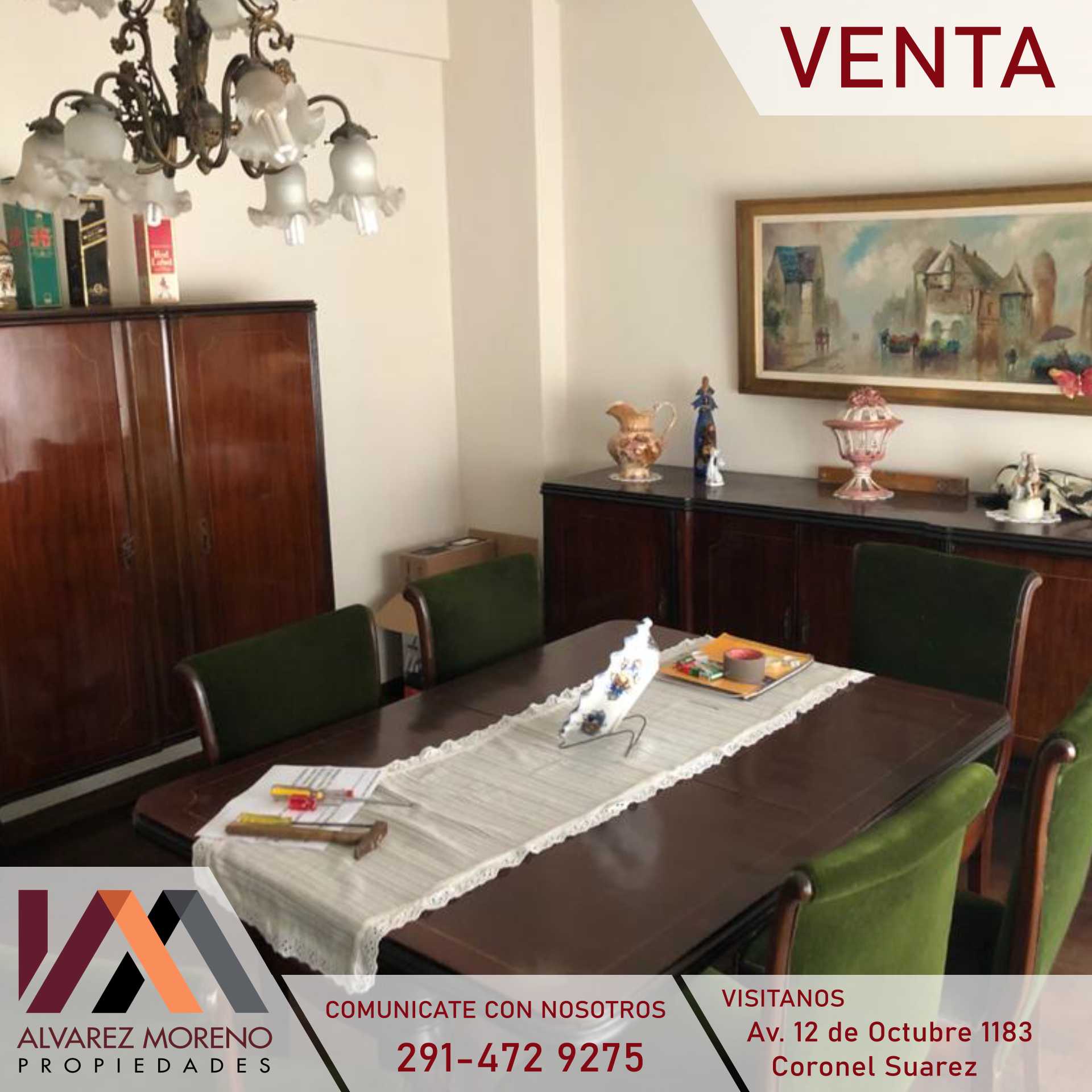 Alvarez Moreno Propiedades - Brinda asesoramiento y soluciones a nuestros clientes en lo que se refiera al mercado inmobiliario. Ventas, tasaciones, alquileres de todo tipo de propiedadesDEPTO EN LA CIUDAD DE MAR DEL PLATA