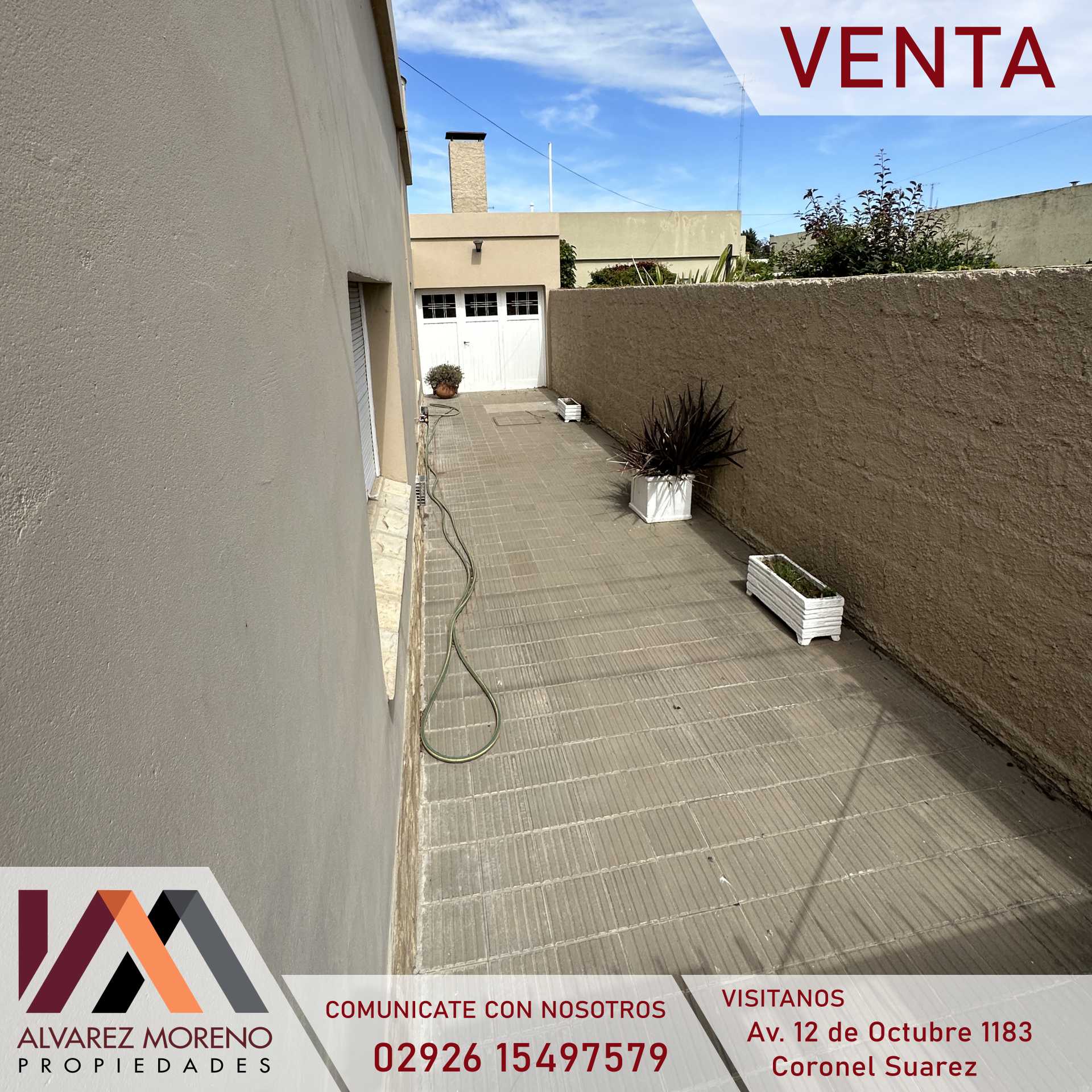 Alvarez Moreno Propiedades - Brinda asesoramiento y soluciones a nuestros clientes en lo que se refiera al mercado inmobiliario. Ventas, tasaciones, alquileres de todo tipo de propiedades90.000.     EN VENTA! Hermosa casa sobre calle Harriot al 1000