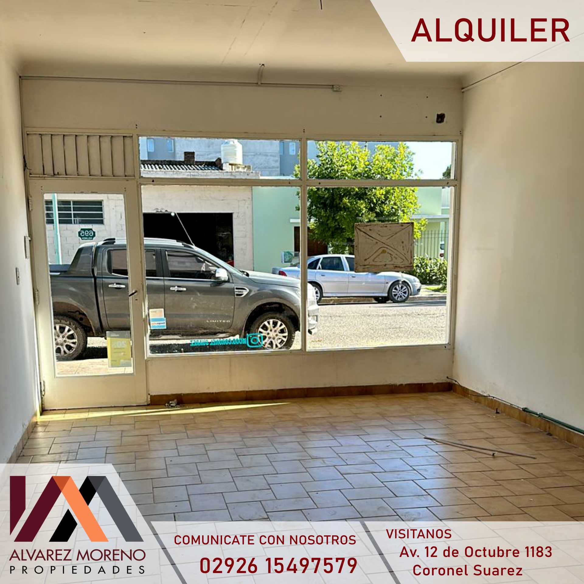 Alvarez Moreno Propiedades - Brinda asesoramiento y soluciones a nuestros clientes en lo que se refiera al mercado inmobiliario. Ventas, tasaciones, alquileres de todo tipo de propiedades$400000 Hermoso local en zona comercial