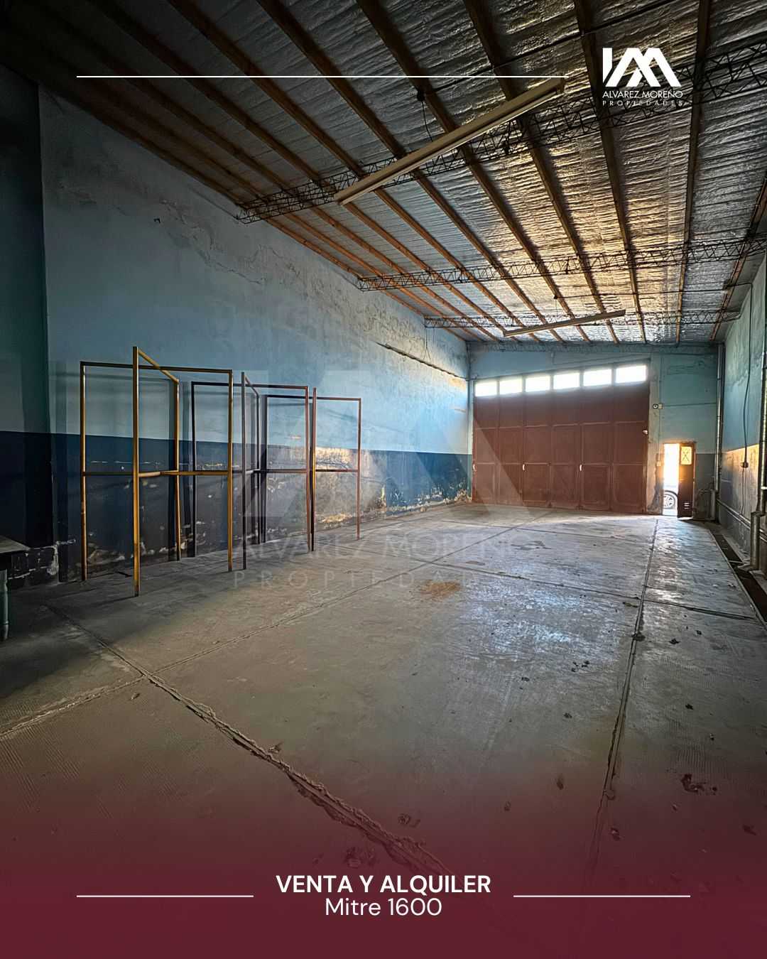 Alvarez Moreno Propiedades - Brinda asesoramiento y soluciones a nuestros clientes en lo que se refiera al mercado inmobiliario. Ventas, tasaciones, alquileres de todo tipo de propiedadesGALPON DE 470 MTS CDOS EN VENTA