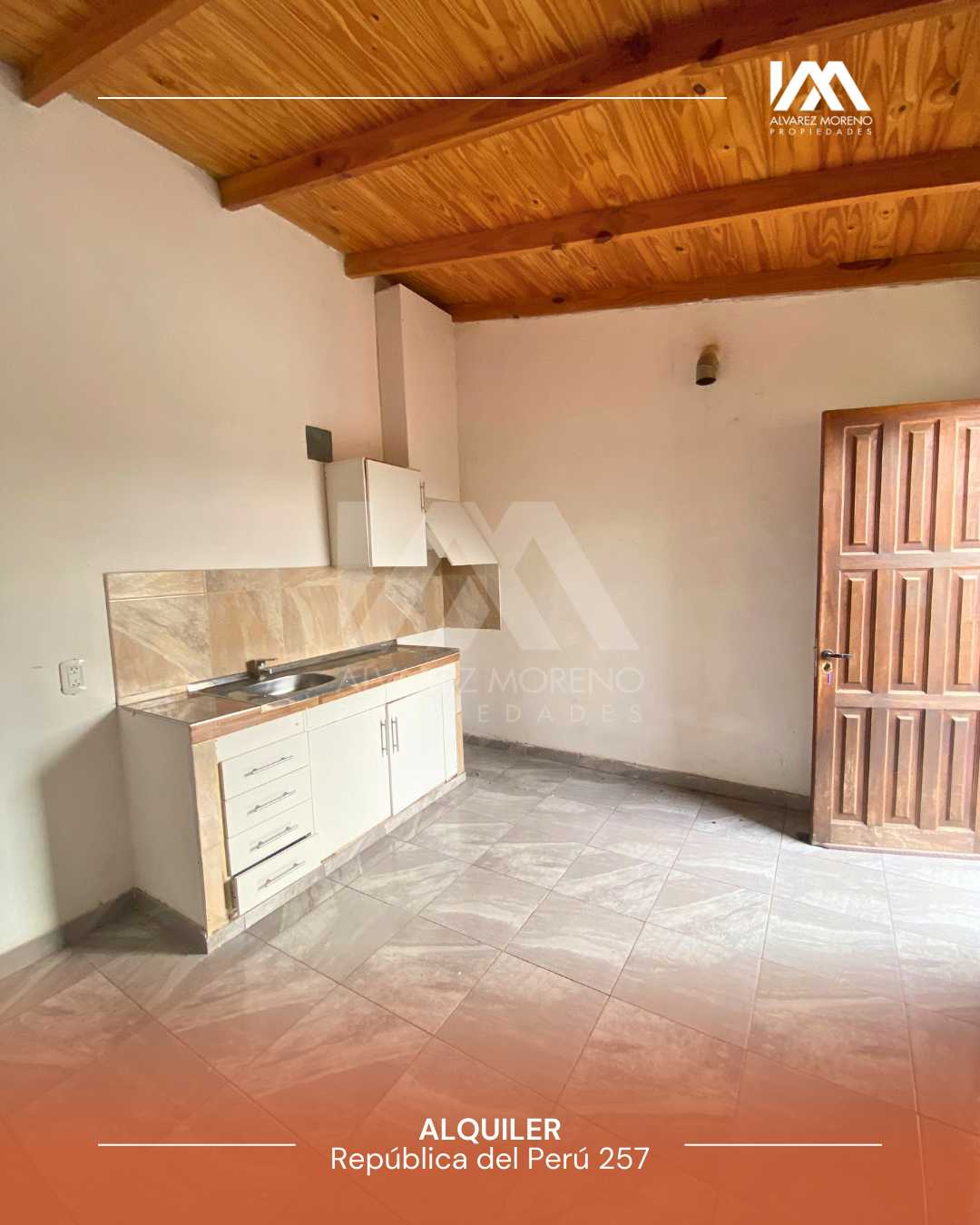 Alvarez Moreno Propiedades - Brinda asesoramiento y soluciones a nuestros clientes en lo que se refiera al mercado inmobiliario. Ventas, tasaciones, alquileres de todo tipo de propiedades$315.000-  DEPTO DE UN DORMITORIO SOBRE AVDA RCA DEL PERU