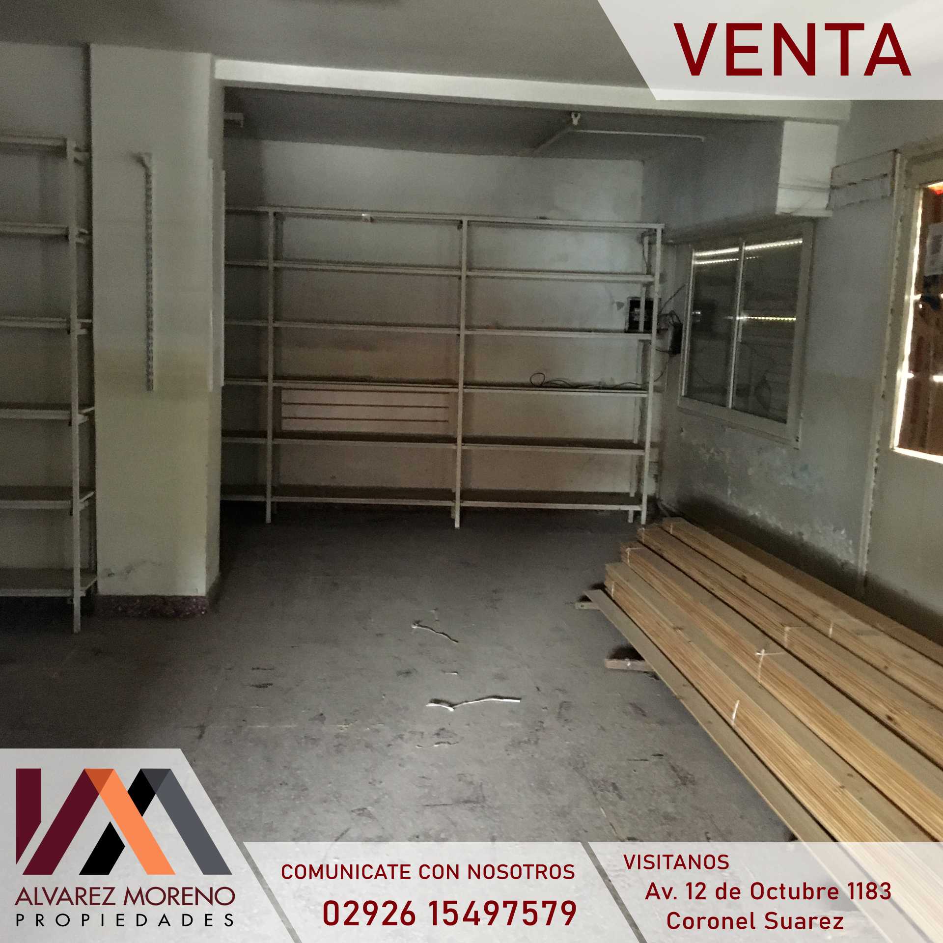 Alvarez Moreno Propiedades - Brinda asesoramiento y soluciones a nuestros clientes en lo que se refiera al mercado inmobiliario. Ventas, tasaciones, alquileres de todo tipo de propiedadesLocal Comercial+ Departamento en Planta Alta