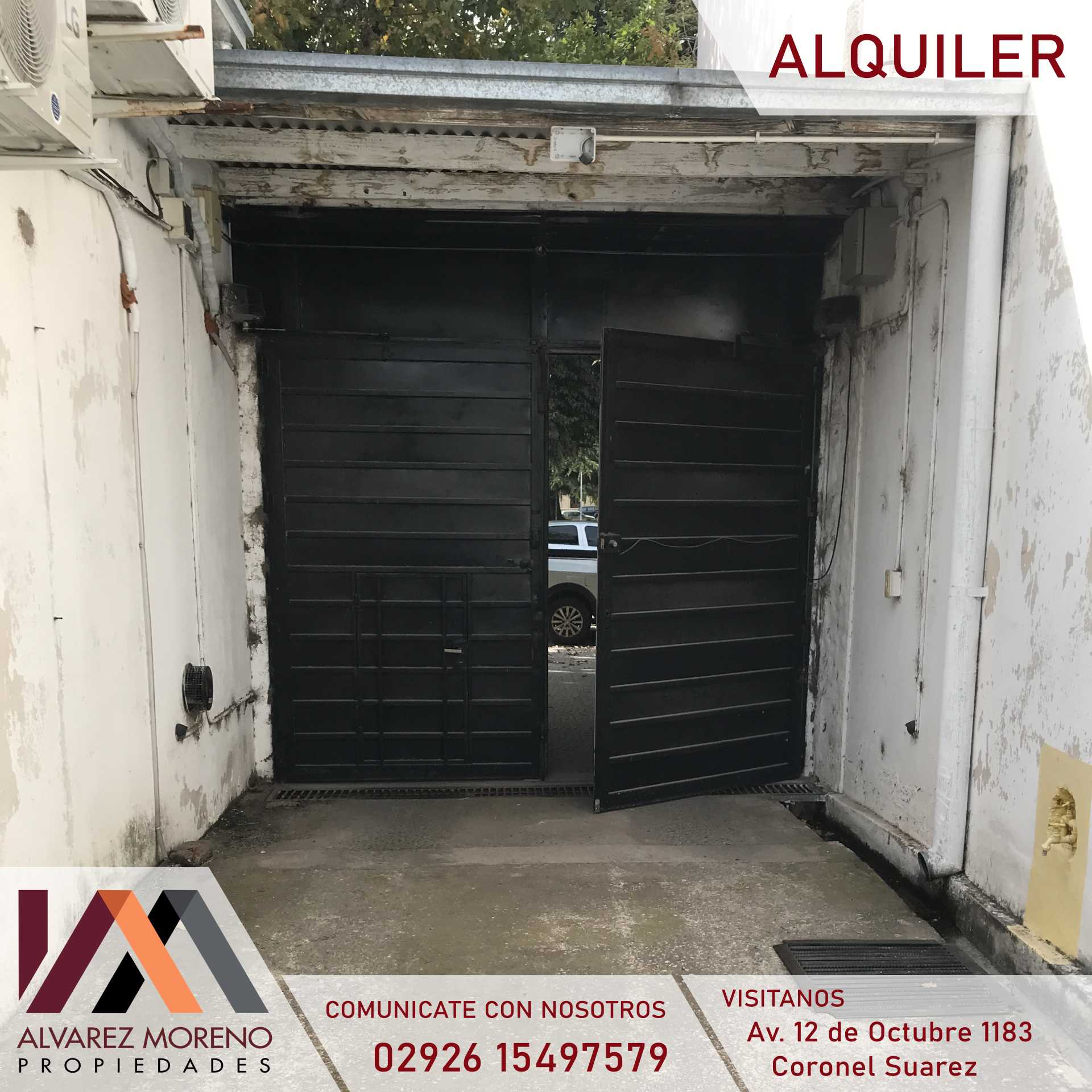 Alvarez Moreno Propiedades - Brinda asesoramiento y soluciones a nuestros clientes en lo que se refiera al mercado inmobiliario. Ventas, tasaciones, alquileres de todo tipo de propiedadesCocheras en pleno Centro!
