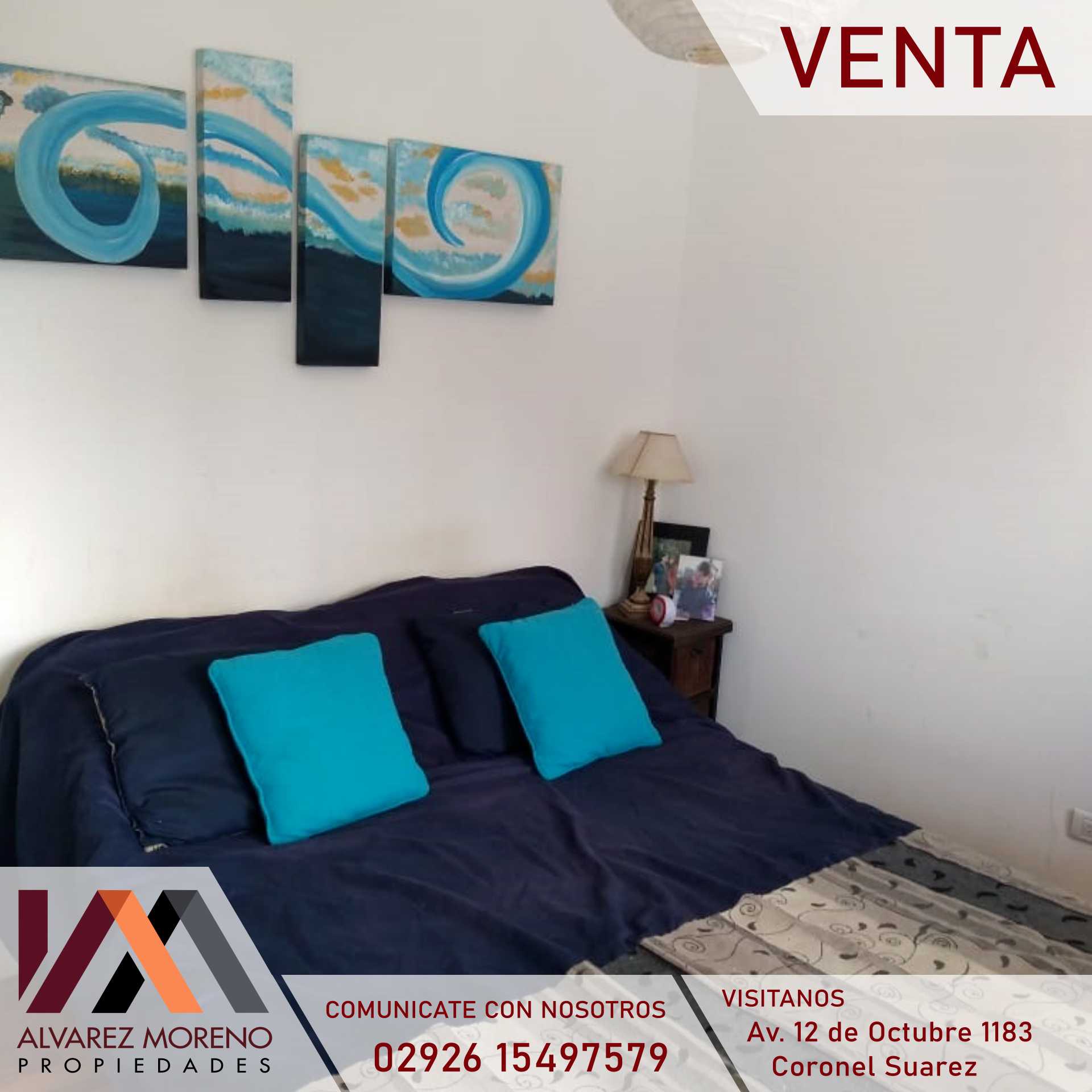Alvarez Moreno Propiedades - Brinda asesoramiento y soluciones a nuestros clientes en lo que se refiera al mercado inmobiliario. Ventas, tasaciones, alquileres de todo tipo de propiedadesEN VENTA DEPTO BUENOS AIRES