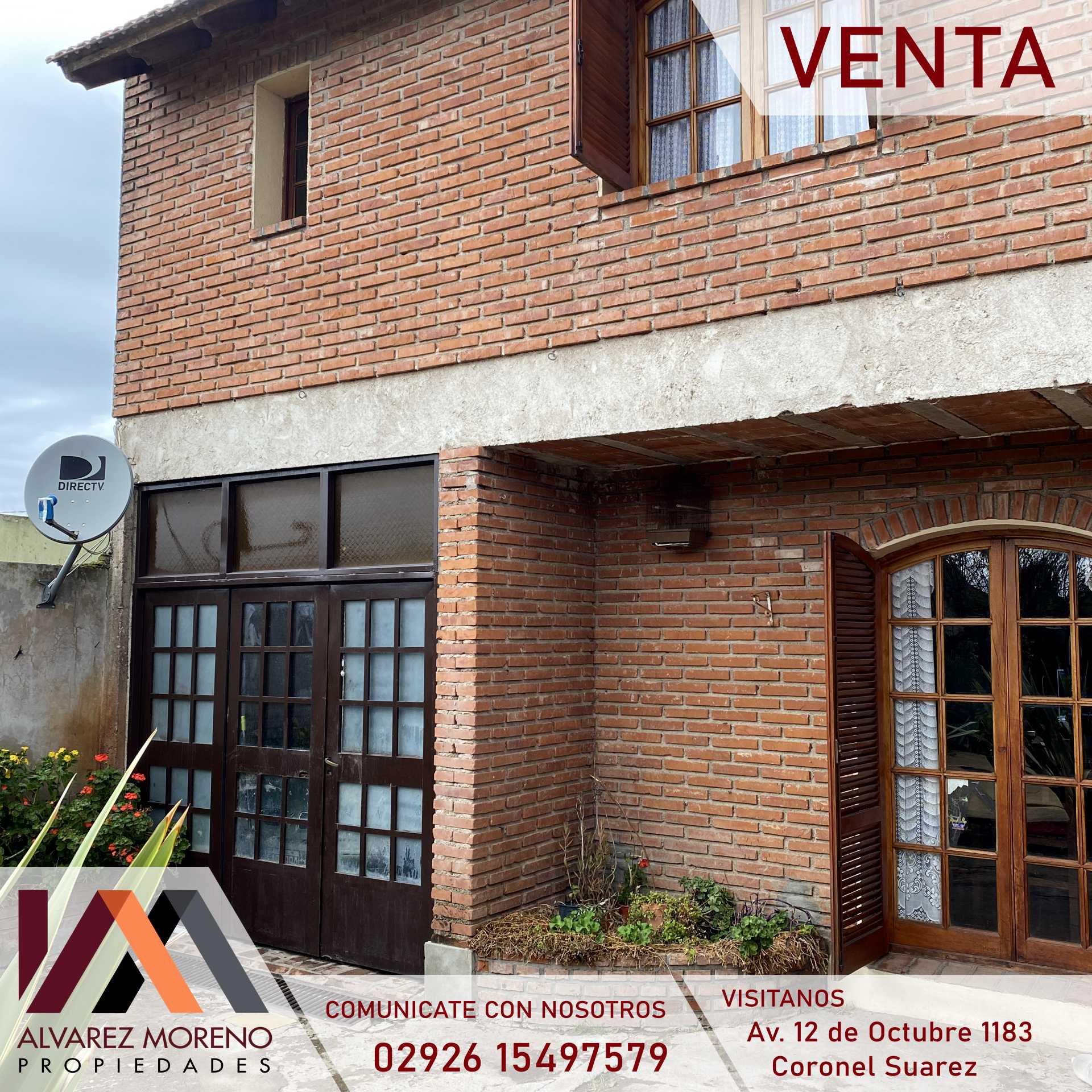 Alvarez Moreno Propiedades - Brinda asesoramiento y soluciones a nuestros clientes en lo que se refiera al mercado inmobiliario. Ventas, tasaciones, alquileres de todo tipo de propiedadesEN VENTA! Casa tipo chalet