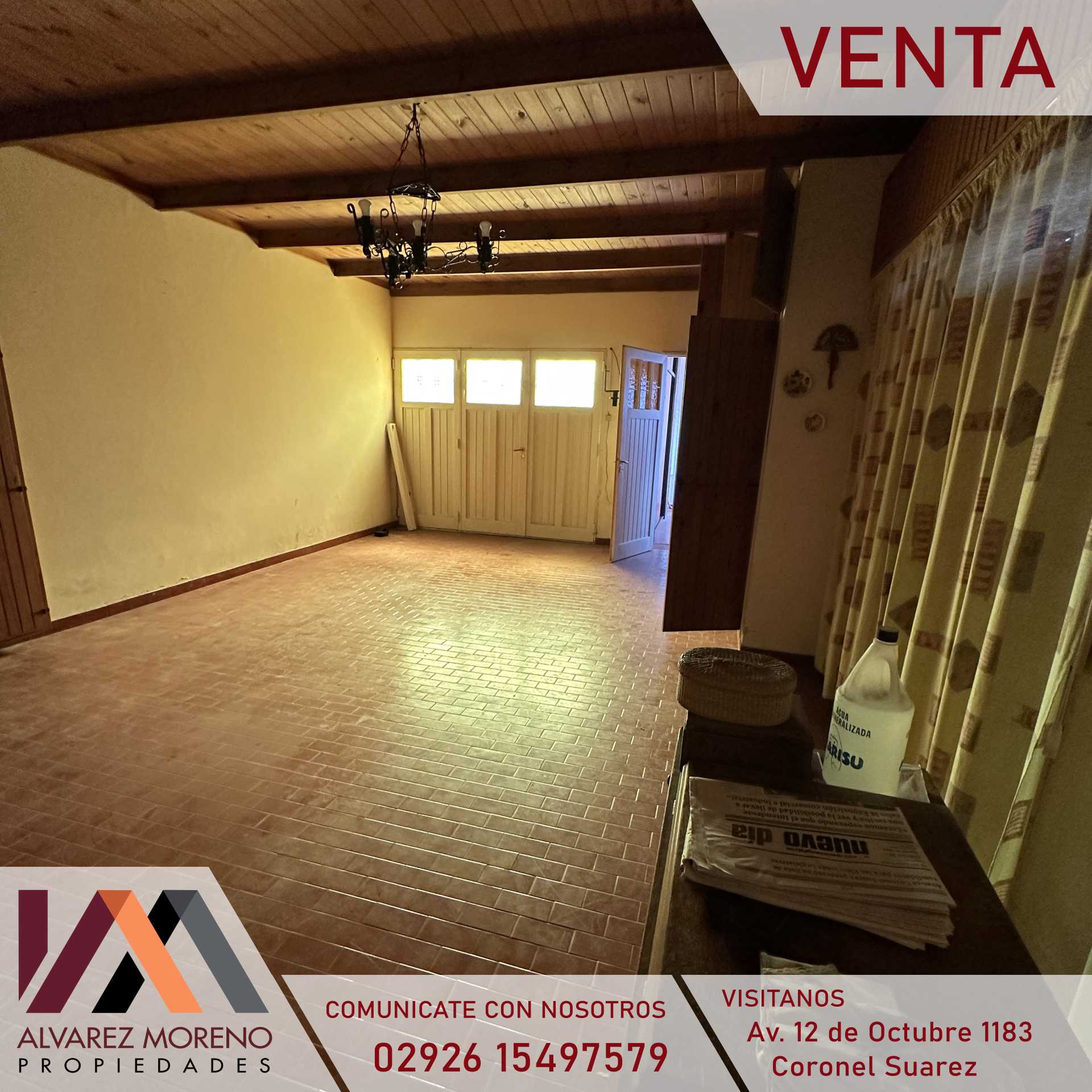 Alvarez Moreno Propiedades - Brinda asesoramiento y soluciones a nuestros clientes en lo que se refiera al mercado inmobiliario. Ventas, tasaciones, alquileres de todo tipo de propiedades90.000.     EN VENTA! Hermosa casa sobre calle Harriot al 1000