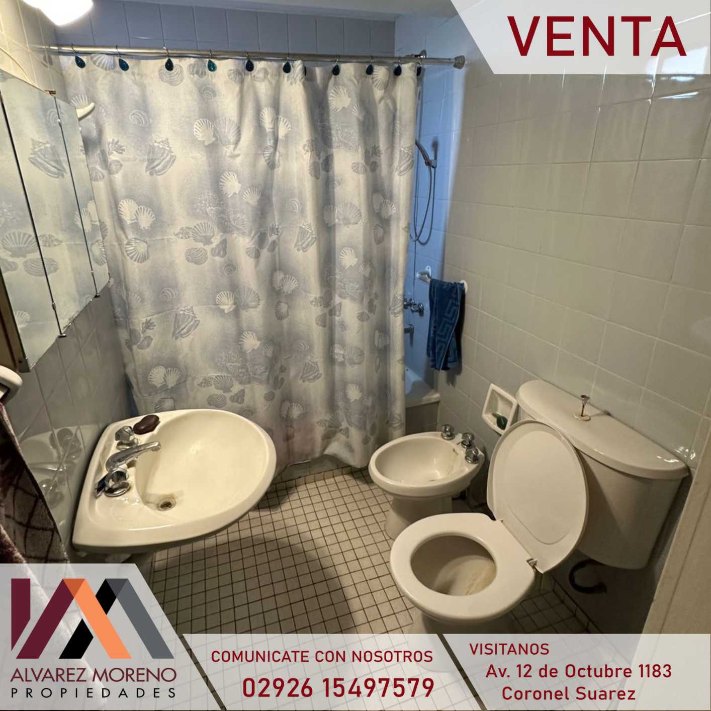 Alvarez Moreno Propiedades - Brinda asesoramiento y soluciones a nuestros clientes en lo que se refiera al mercado inmobiliario. Ventas, tasaciones, alquileres de todo tipo de propiedadesDEPTO EN  EDIFICIO LAMADRID Y VILLEGAS