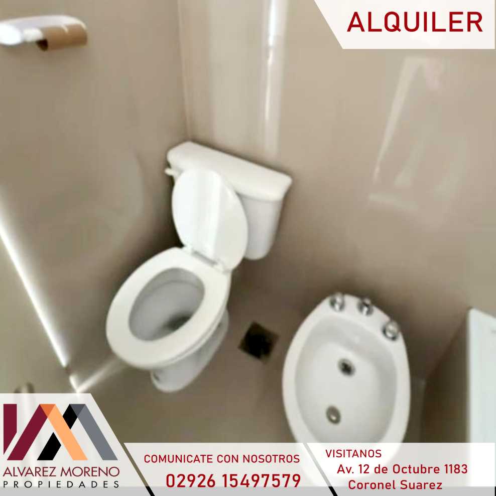 Alvarez Moreno Propiedades - Brinda asesoramiento y soluciones a nuestros clientes en lo que se refiera al mercado inmobiliario. Ventas, tasaciones, alquileres de todo tipo de propiedadesHERMOSO DEPTO EN BAHIA BLANCA!