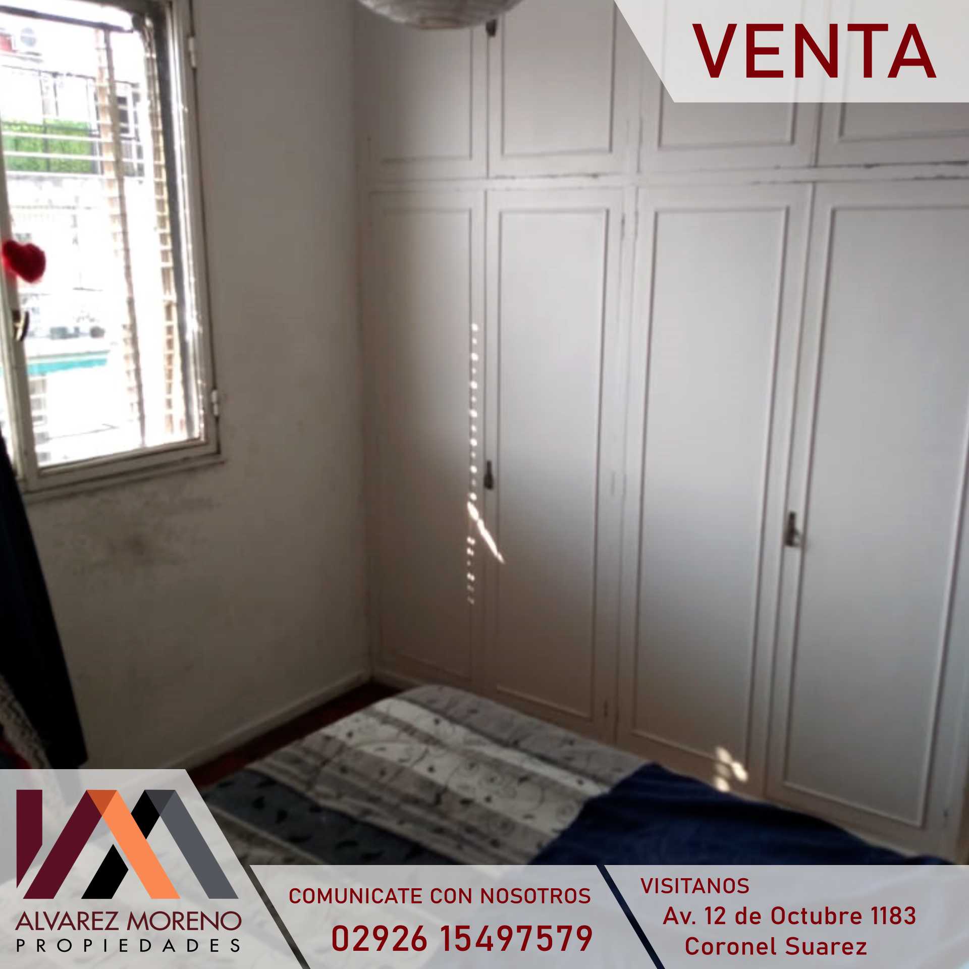 Alvarez Moreno Propiedades - Brinda asesoramiento y soluciones a nuestros clientes en lo que se refiera al mercado inmobiliario. Ventas, tasaciones, alquileres de todo tipo de propiedadesEN VENTA DEPTO BUENOS AIRES