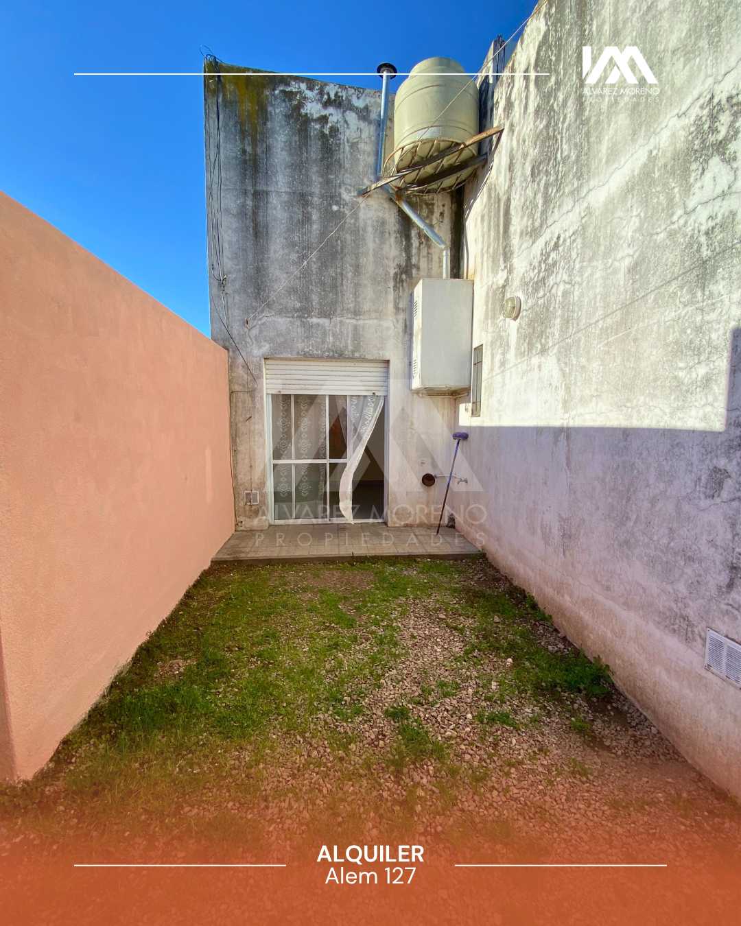 Alvarez Moreno Propiedades - Brinda asesoramiento y soluciones a nuestros clientes en lo que se refiera al mercado inmobiliario. Ventas, tasaciones, alquileres de todo tipo de propiedades$450.000-    HERMOSO DEPTO EN CALLE ALEM AL 100