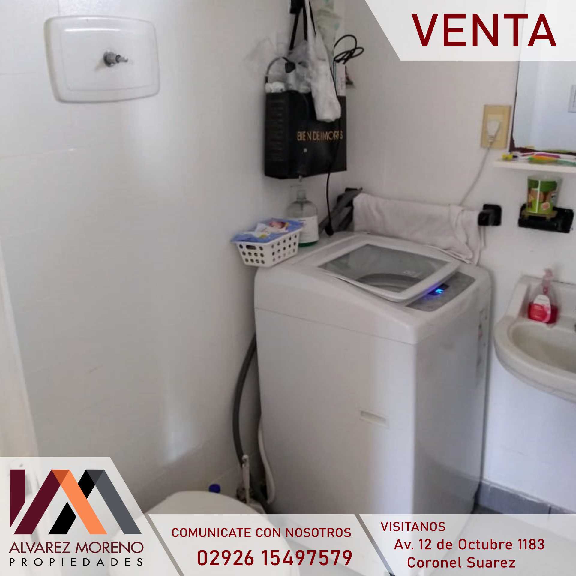 Alvarez Moreno Propiedades - Brinda asesoramiento y soluciones a nuestros clientes en lo que se refiera al mercado inmobiliario. Ventas, tasaciones, alquileres de todo tipo de propiedadesEN VENTA DEPTO BUENOS AIRES