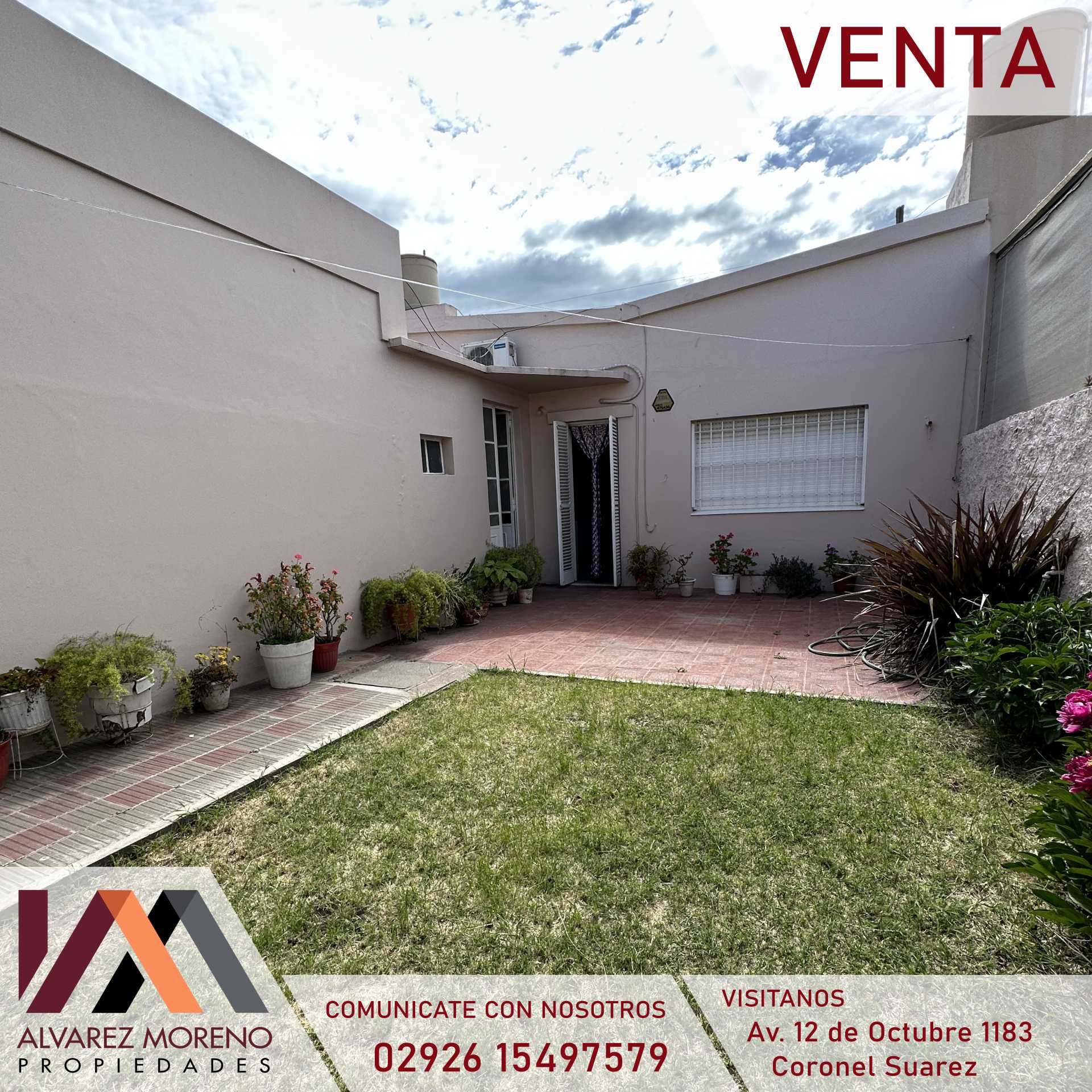 Alvarez Moreno Propiedades - Brinda asesoramiento y soluciones a nuestros clientes en lo que se refiera al mercado inmobiliario. Ventas, tasaciones, alquileres de todo tipo de propiedades90.000.     EN VENTA! Hermosa casa sobre calle Harriot al 1000