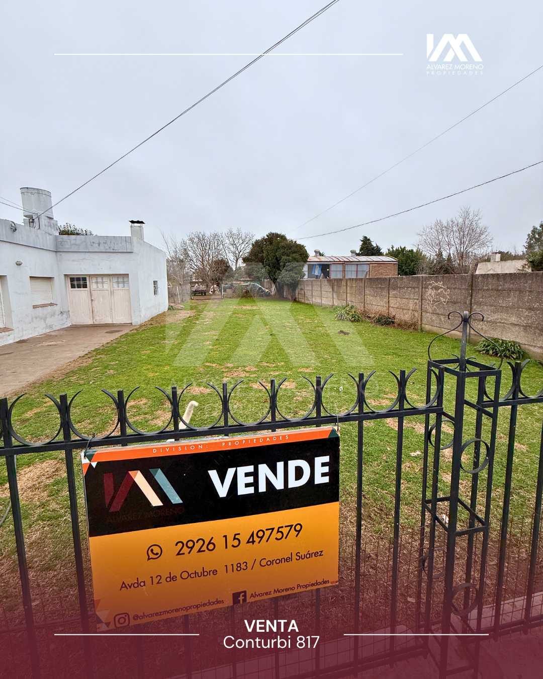 Alvarez Moreno Propiedades - Brinda asesoramiento y soluciones a nuestros clientes en lo que se refiera al mercado inmobiliario. Ventas, tasaciones, alquileres de todo tipo de propiedadesUSD28.000- LOTE EN EXCELENTE BARRIO