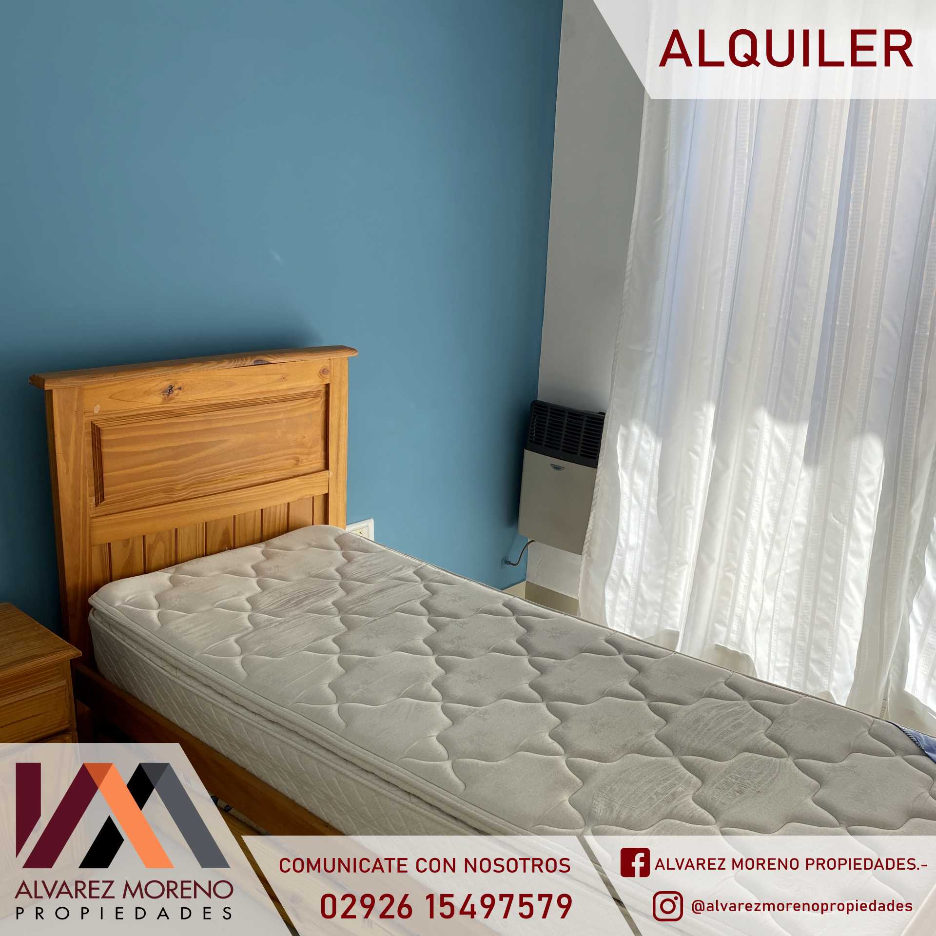 Alvarez Moreno Propiedades - Brinda asesoramiento y soluciones a nuestros clientes en lo que se refiera al mercado inmobiliario. Ventas, tasaciones, alquileres de todo tipo de propiedades$600.000- IMPECABLE DEPTO EN ALQUILER  BAHIA BLANCA