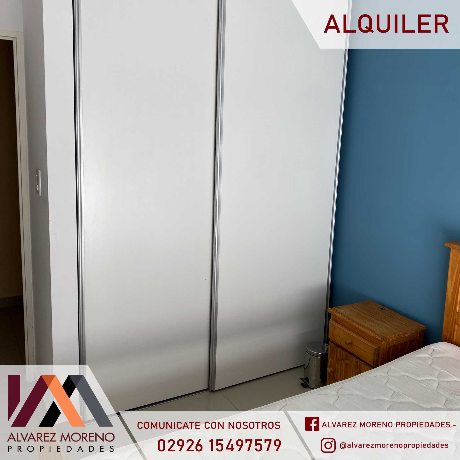 Alvarez Moreno Propiedades - Brinda asesoramiento y soluciones a nuestros clientes en lo que se refiera al mercado inmobiliario. Ventas, tasaciones, alquileres de todo tipo de propiedades$600.000- IMPECABLE DEPTO EN ALQUILER  BAHIA BLANCA