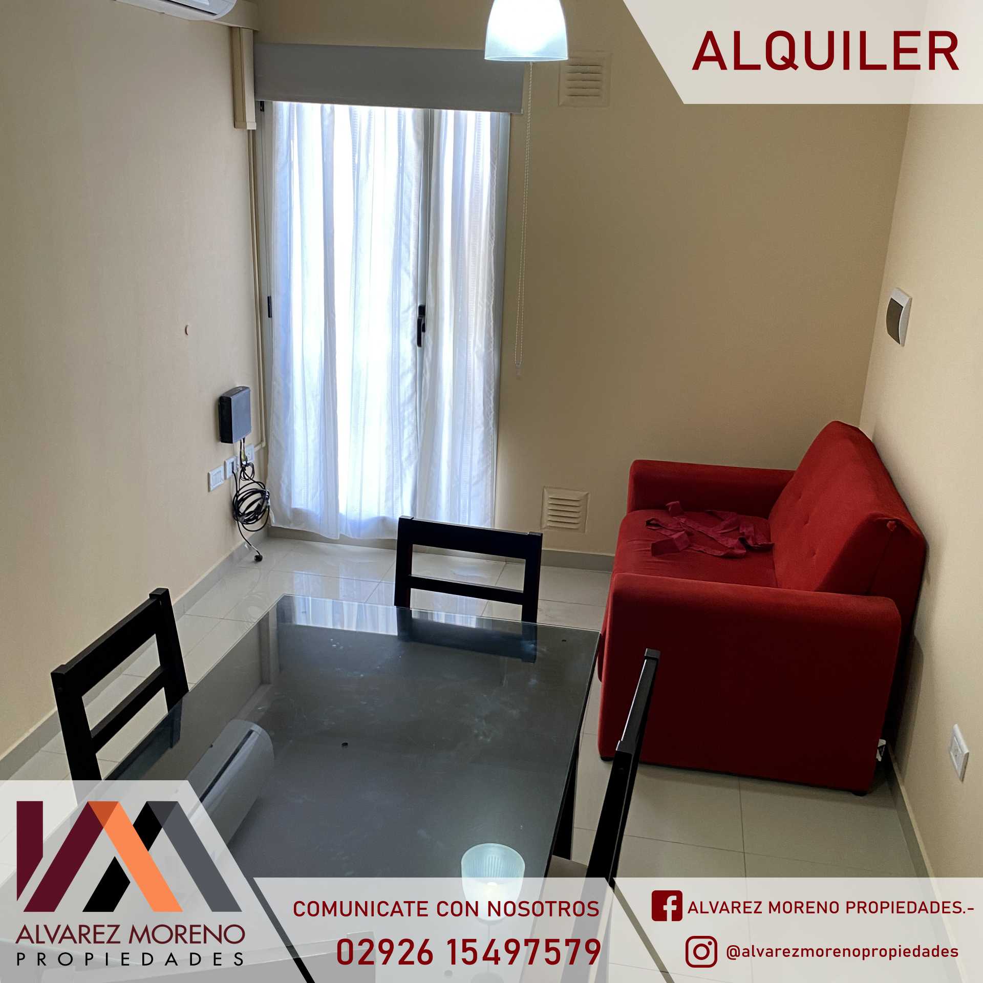 Alvarez Moreno Propiedades - Brinda asesoramiento y soluciones a nuestros clientes en lo que se refiera al mercado inmobiliario. Ventas, tasaciones, alquileres de todo tipo de propiedades$600.000- IMPECABLE DEPTO EN ALQUILER  BAHIA BLANCA