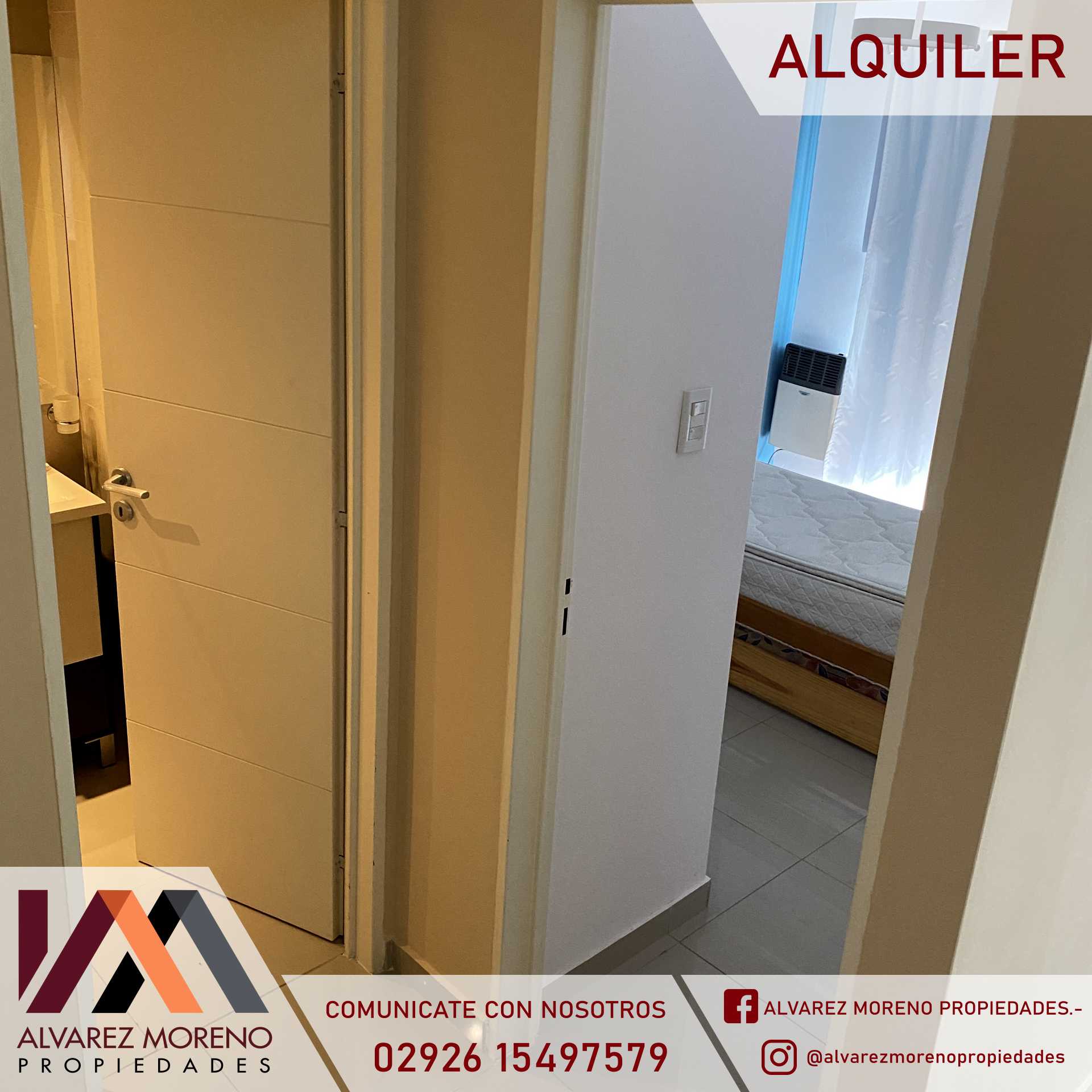 Alvarez Moreno Propiedades - Brinda asesoramiento y soluciones a nuestros clientes en lo que se refiera al mercado inmobiliario. Ventas, tasaciones, alquileres de todo tipo de propiedades$600.000- IMPECABLE DEPTO EN ALQUILER  BAHIA BLANCA